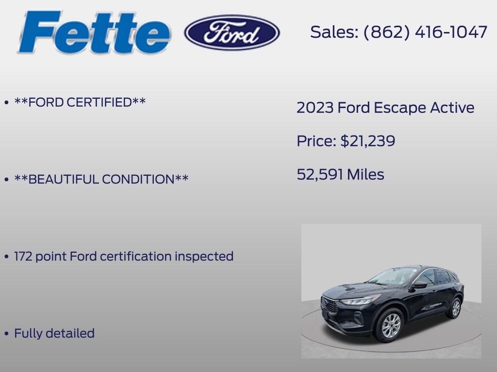 2023 Ford Escape Active