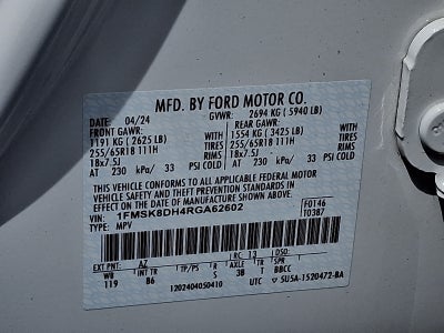 2024 Ford Explorer XLT