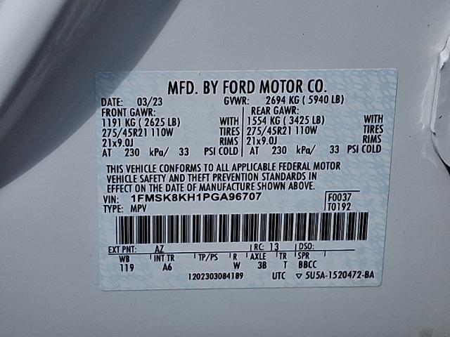 2023 Ford Explorer ST-Line