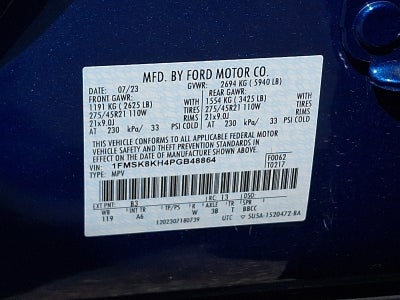 2023 Ford Explorer ST-Line