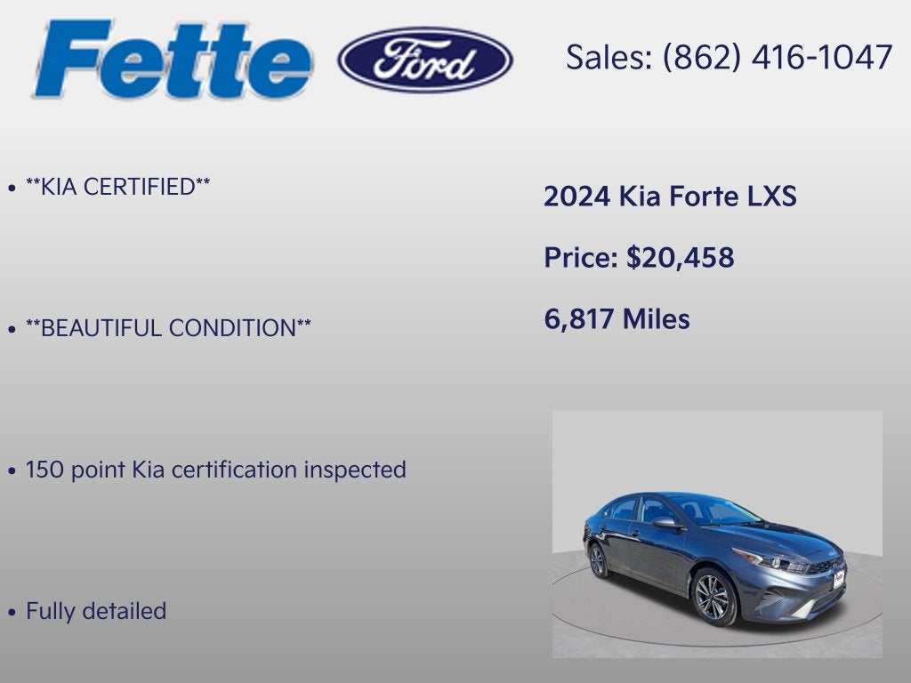 2024 Kia Forte LXS