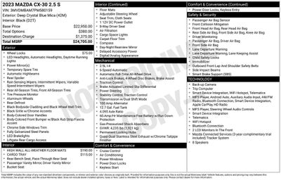 2023 Mazda Mazda CX-30 2.5 S