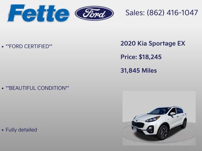 2020 Kia Sportage EX