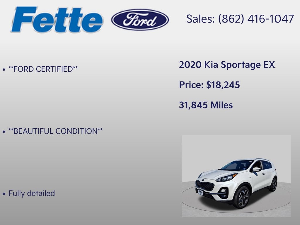 2020 Kia Sportage EX