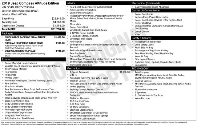 2019 Jeep Compass Latitude