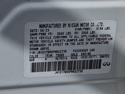 2023 INFINITI Q50 LUXE AWD