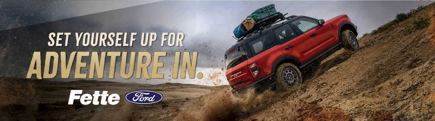 Set yourself up for adventure in at Fette Auto Group in Clifton NJ